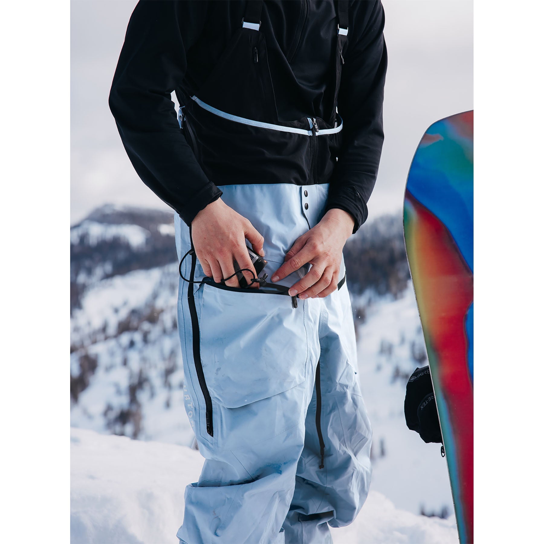 Burton Men's [ak] Tusk GORE-TEX Pro 3L Bib Pants 2025 | Snow Bibs
