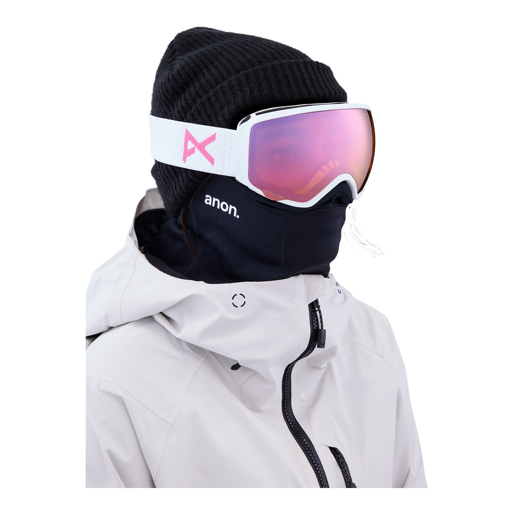 スキー・スノーボードアクセサリー Burton WM1 Anon Goggles with 3 lenses Anon WM1 Goggles + Bonus Lens + MFI® Face Mask | Anon Optics