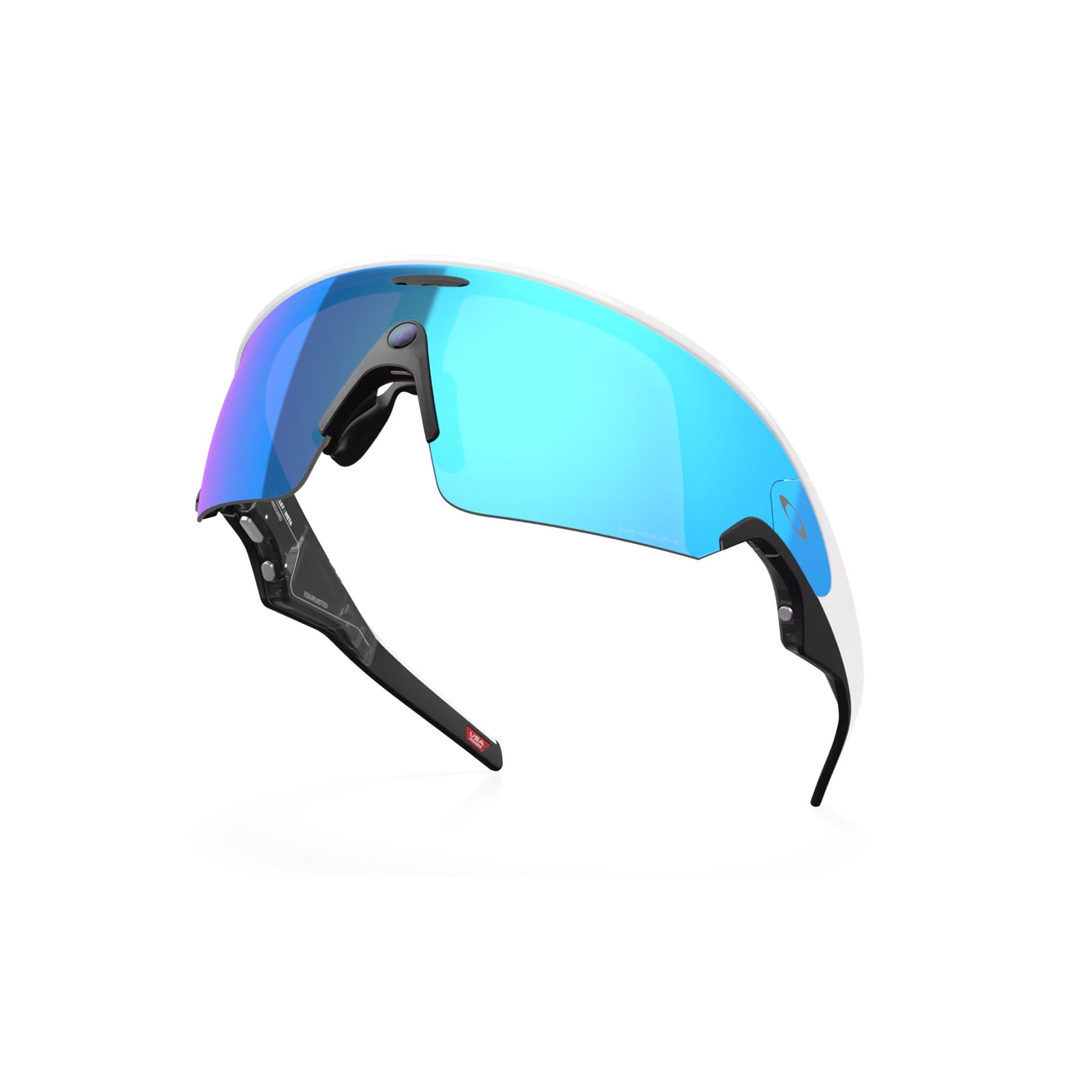 White w/ Prizm Sapphire