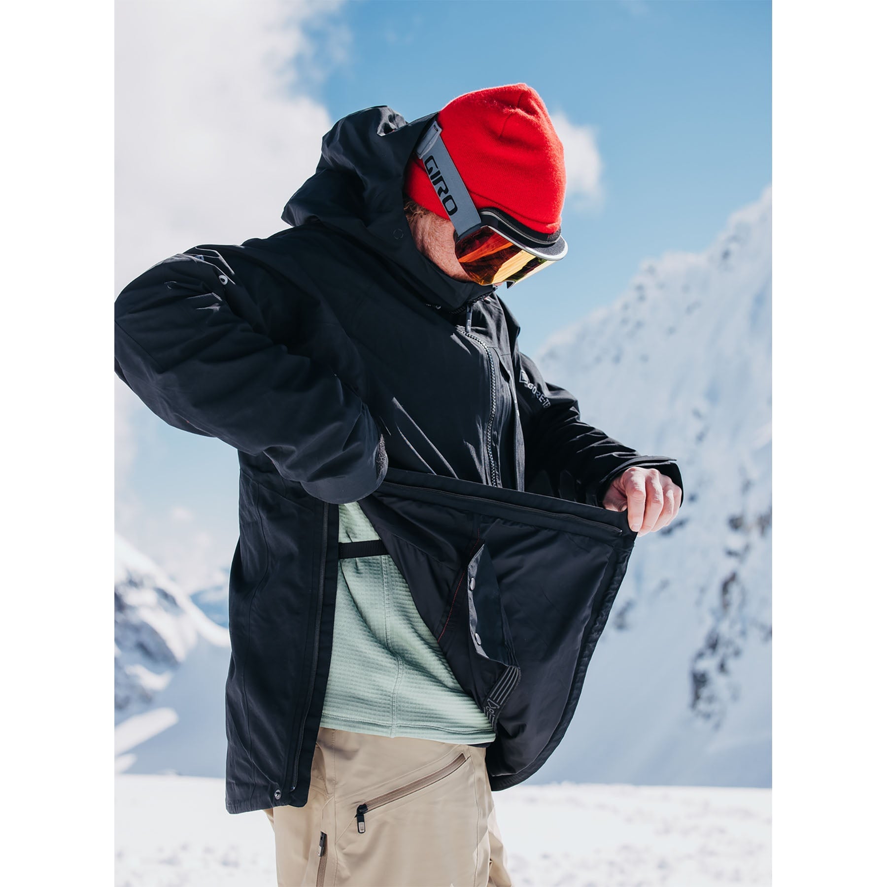 BURTON AK アノラック　17-18 GORE-TEX VELOCITY BURTON バートン スノーボードウェア メンズ ジャケット 24-25