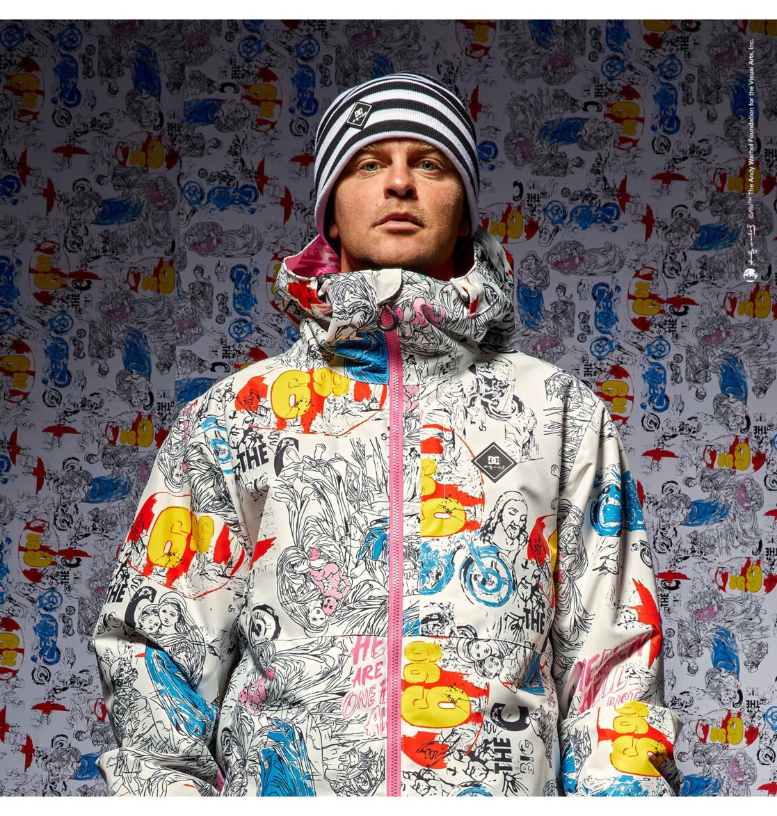 DC Andy Warhol Basis Jacket 2024 | mens Snowboard Jackets Australia