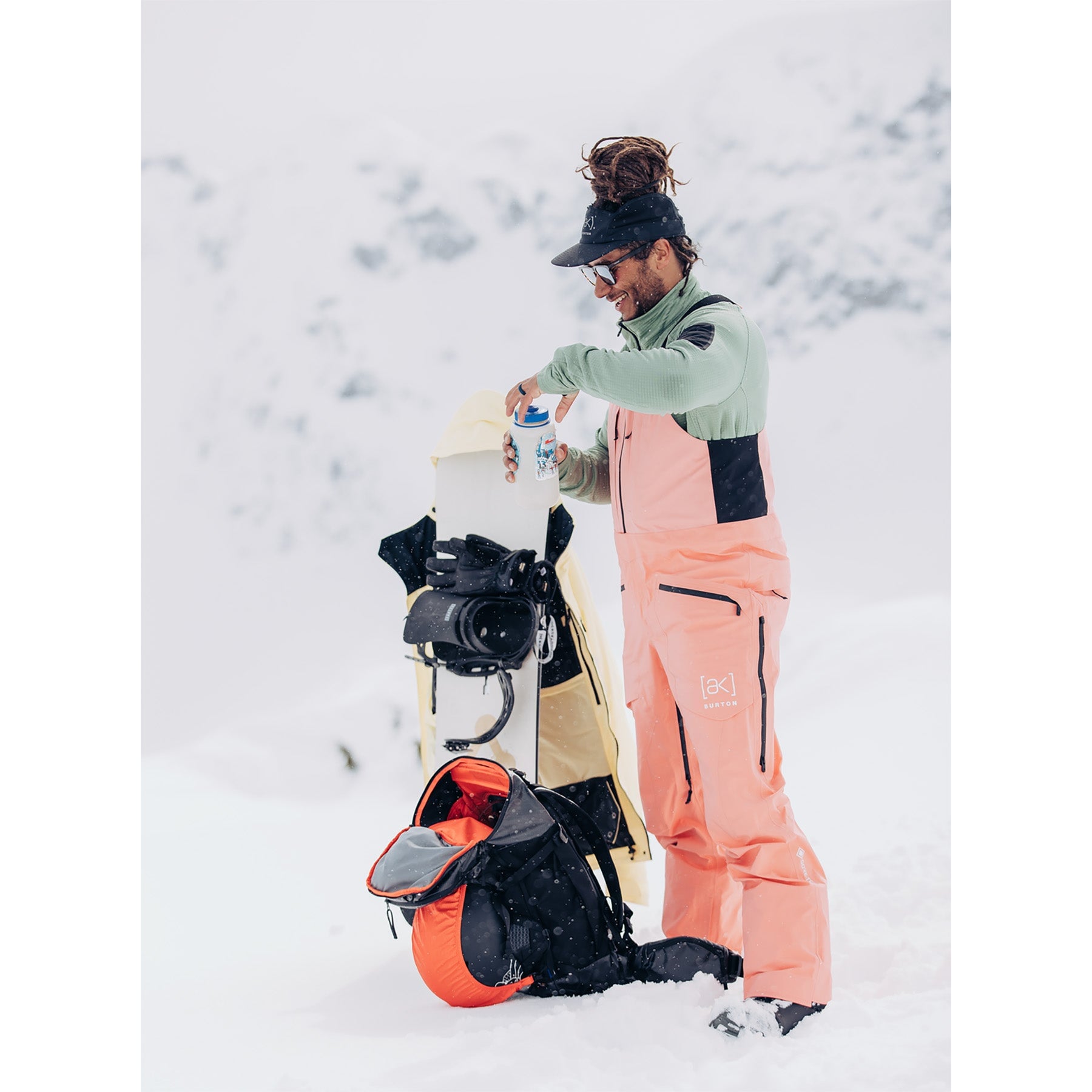 Men's Burton [ak] Freebird GORE‑TEX 3L Stretch Bibs | Burton