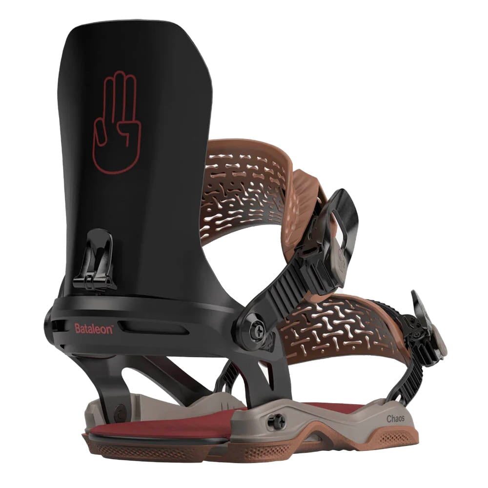 BATALEON CHAOS AW BLACK - Fixation snowboard
