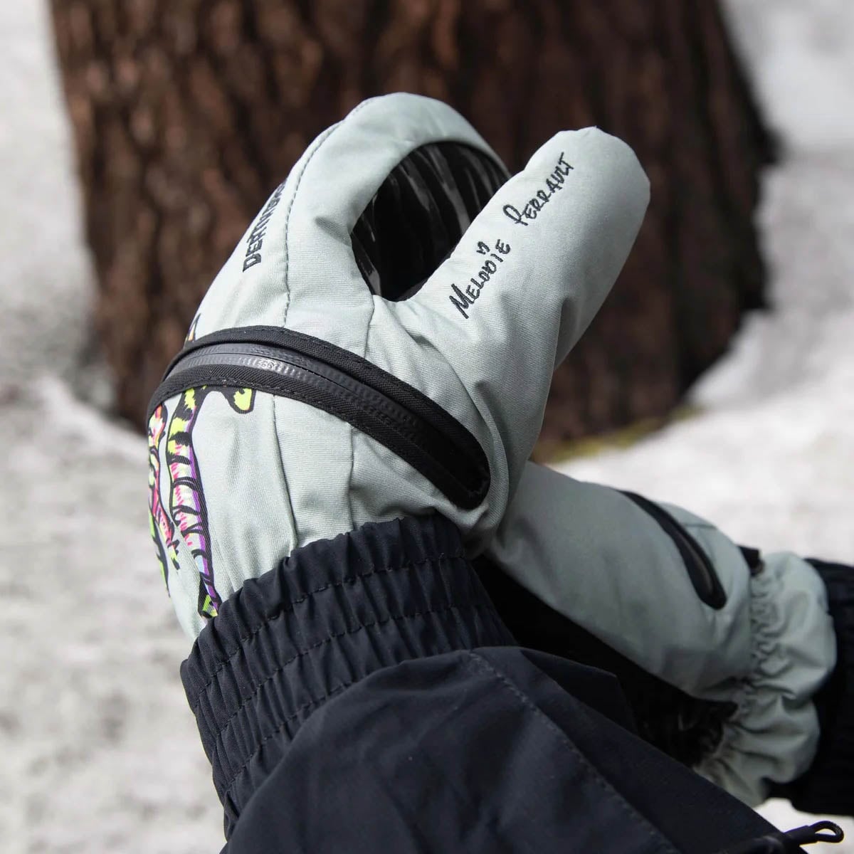 Deathgrip Ghoul Mitts 2026 | Snowboard Mitts Australia