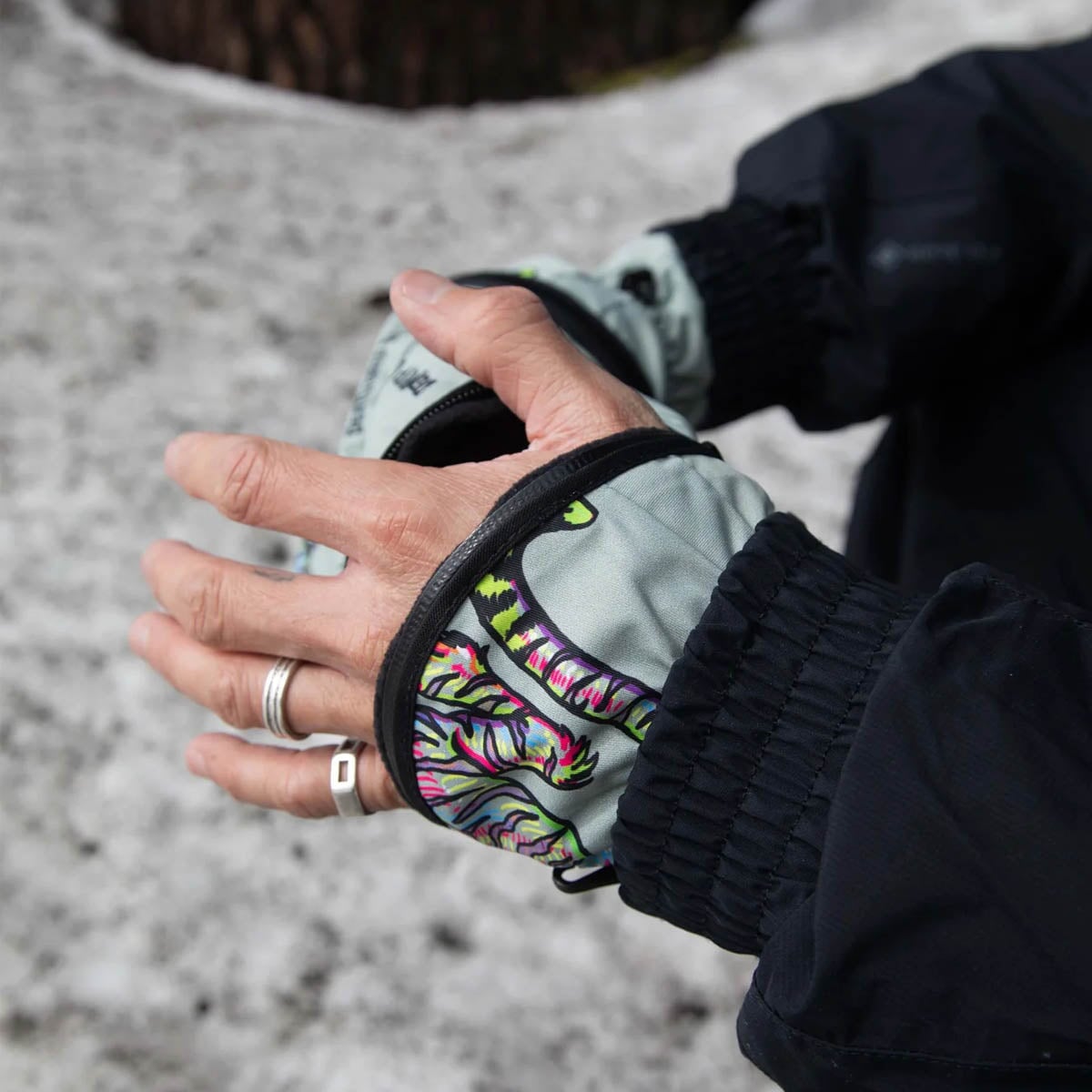 Deathgrip Ghoul Mitts 2026 | Snowboard Mitts Australia