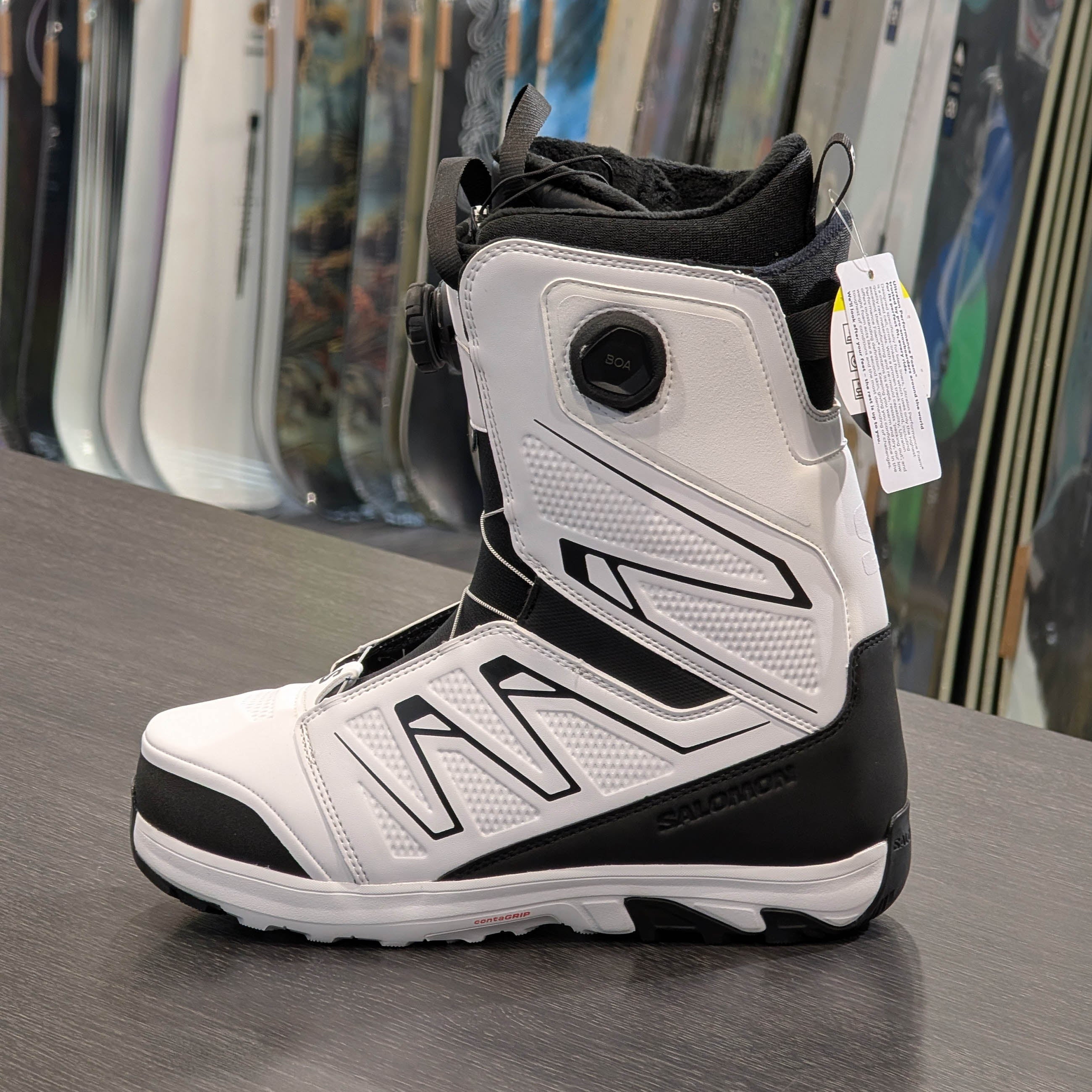 SALOMON LAUNCH BOA SJ BOA ブラック LAUNCH BOA® SJ BOA® Men's Snowboard Boots | Salomon
