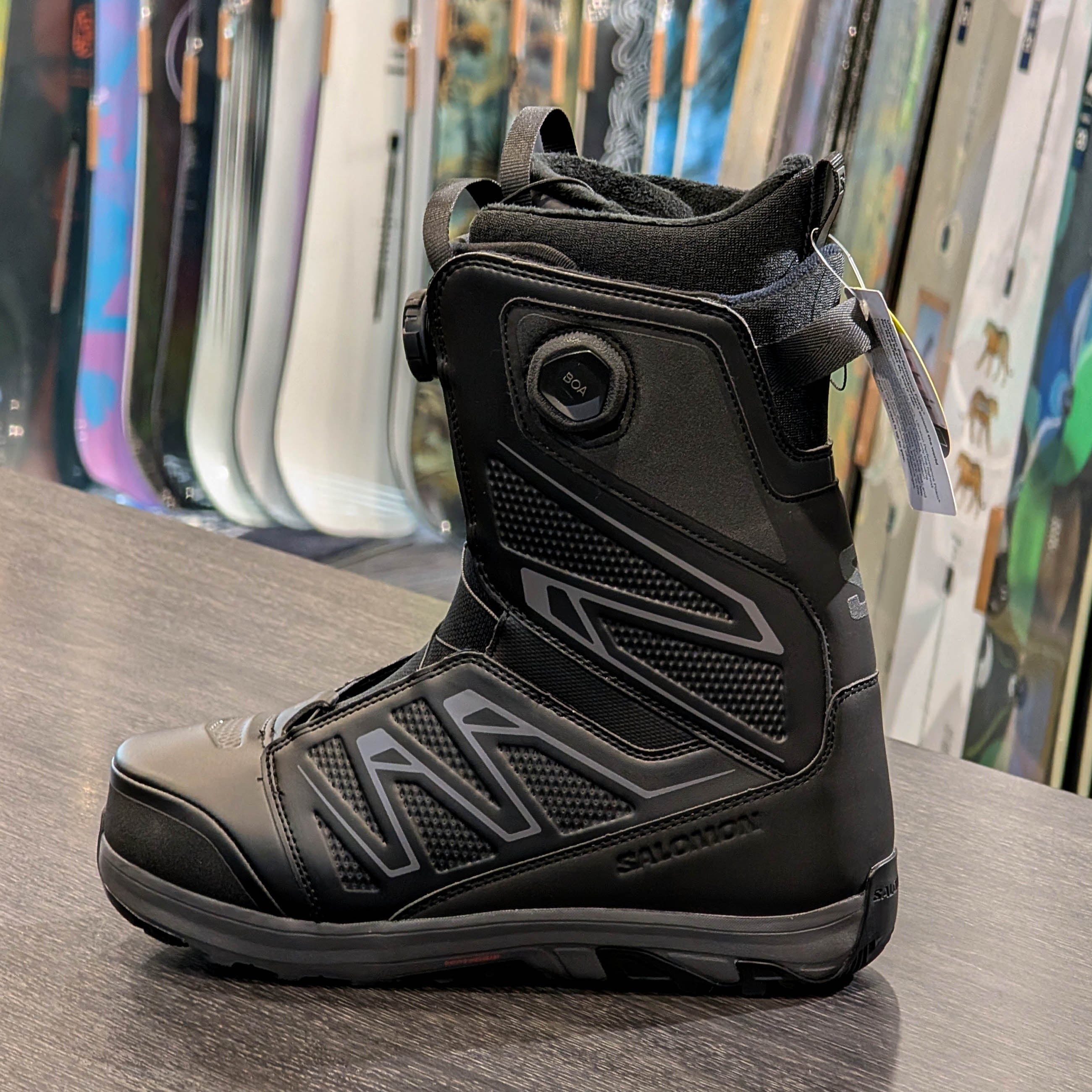 SALOMON LAUNCH BOA SJ 28cmブラック 22-23モデル LAUNCH BOA® SJ BOA® Men's Snowboard Boots | Salomon