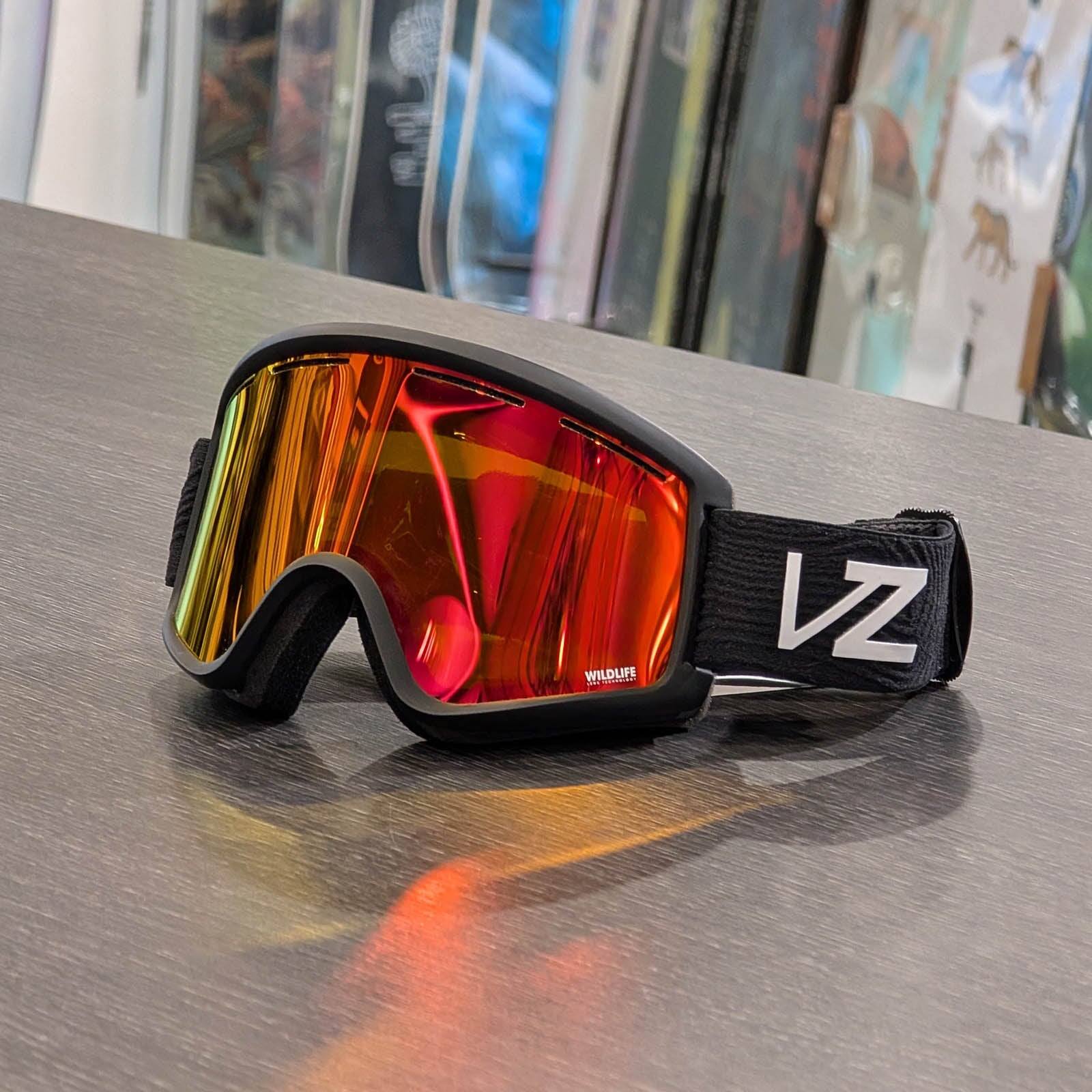 Black/Fire Chrome