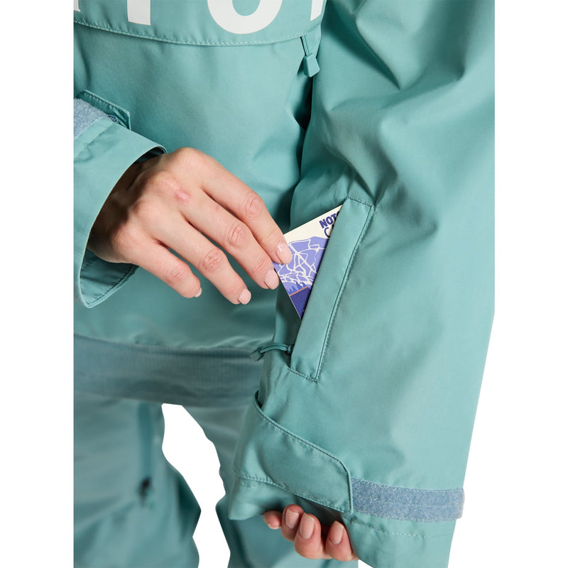 Burton Women's Frostner 2L Anorak Jacket 2024 Women’s Snowboard