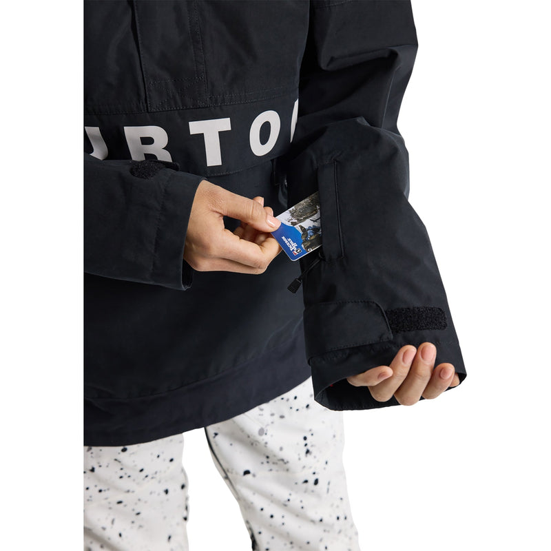 Burton Women's Frostner 2L Anorak Jacket 2024 Women’s Snowboard