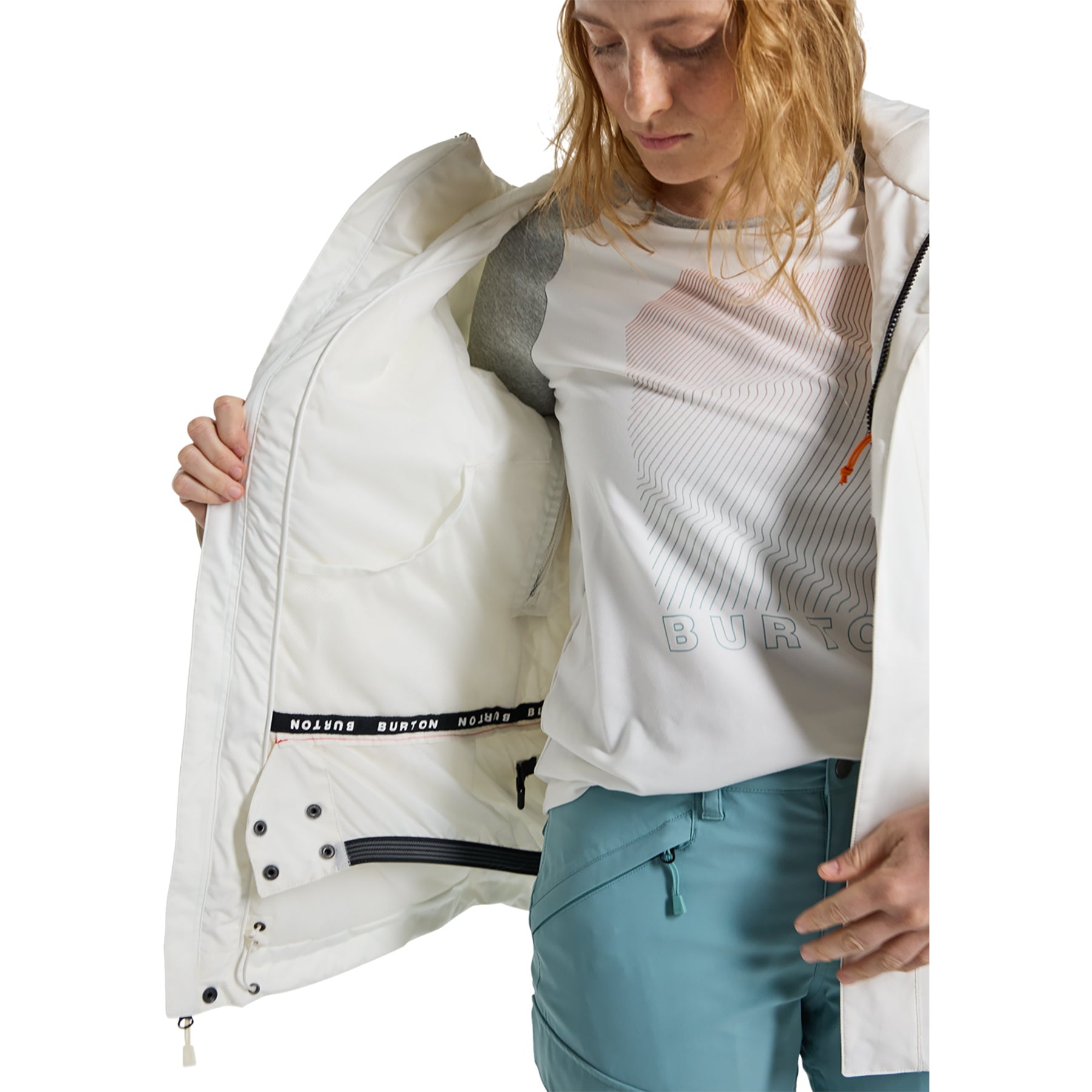 スノーボード Burton 22-23 Women's Powline GORE-TEX 2L BURTON 『 Women's Burton Pillowline GORE-TEX 2L Jacket 』 バートン