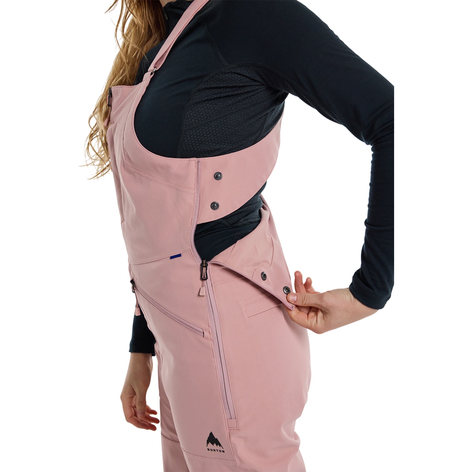 Burton Women's Reserve Stretch Bib 2025 | Women's Snowboard Bibs