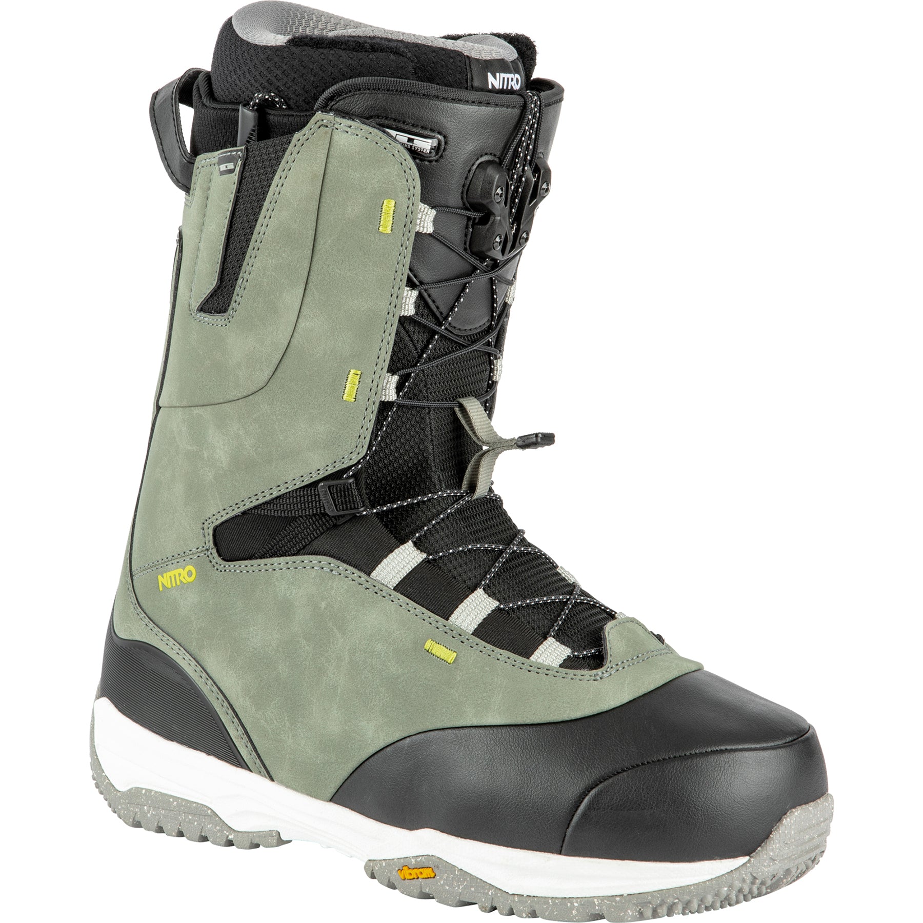 Gravity Grey-Black-Neon Green