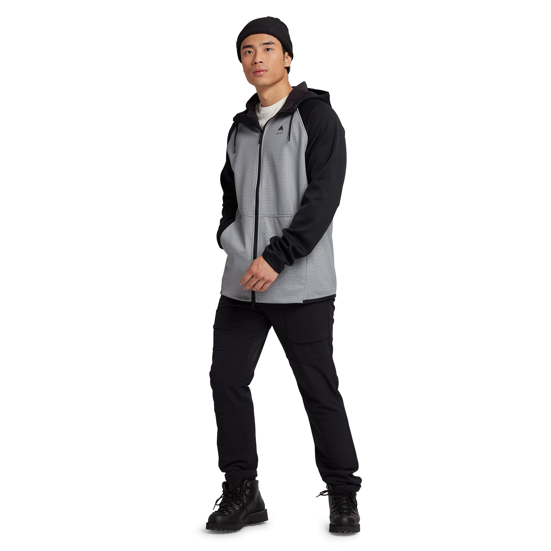 Gray Heather / True Black