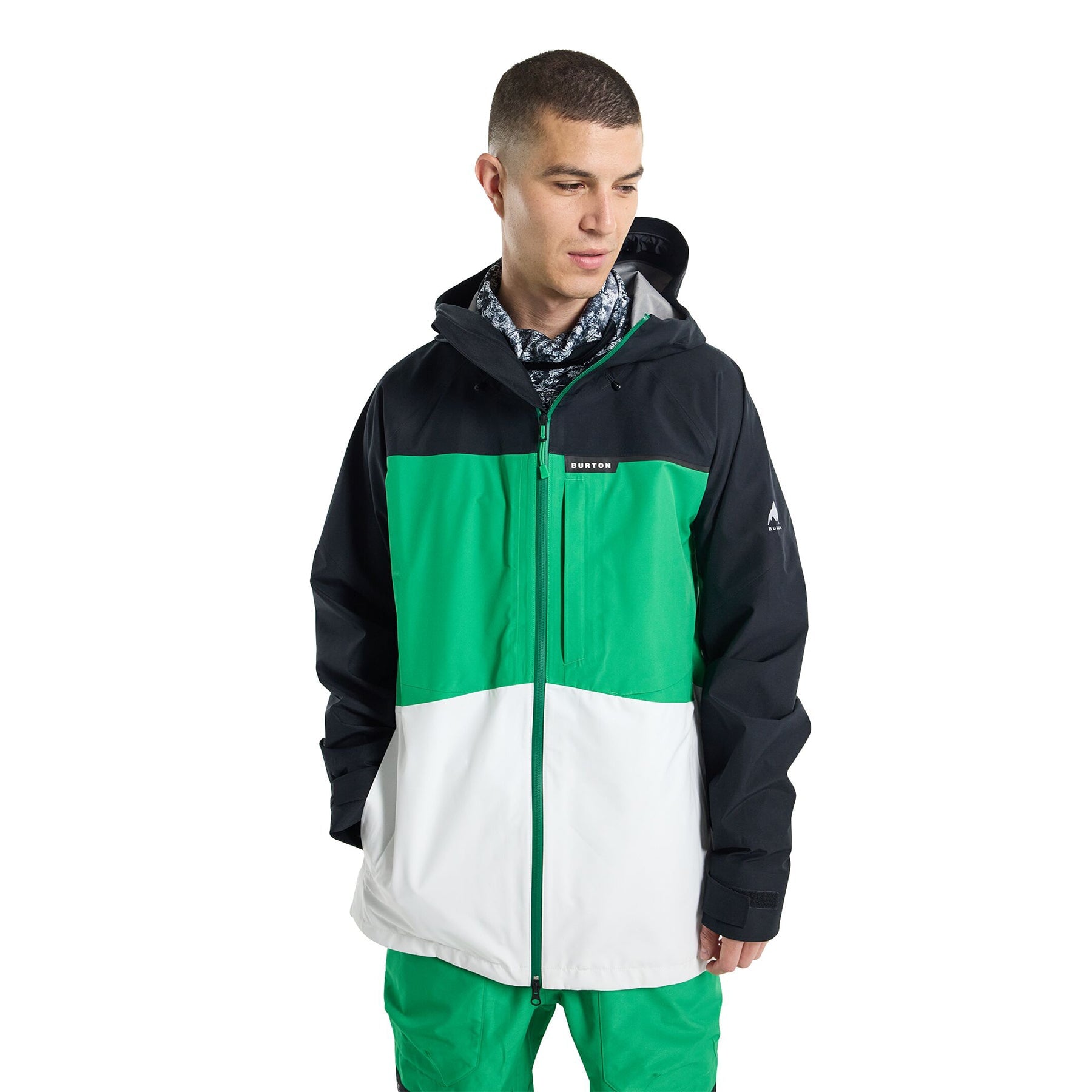 True Black/Clover Green/Stout White
