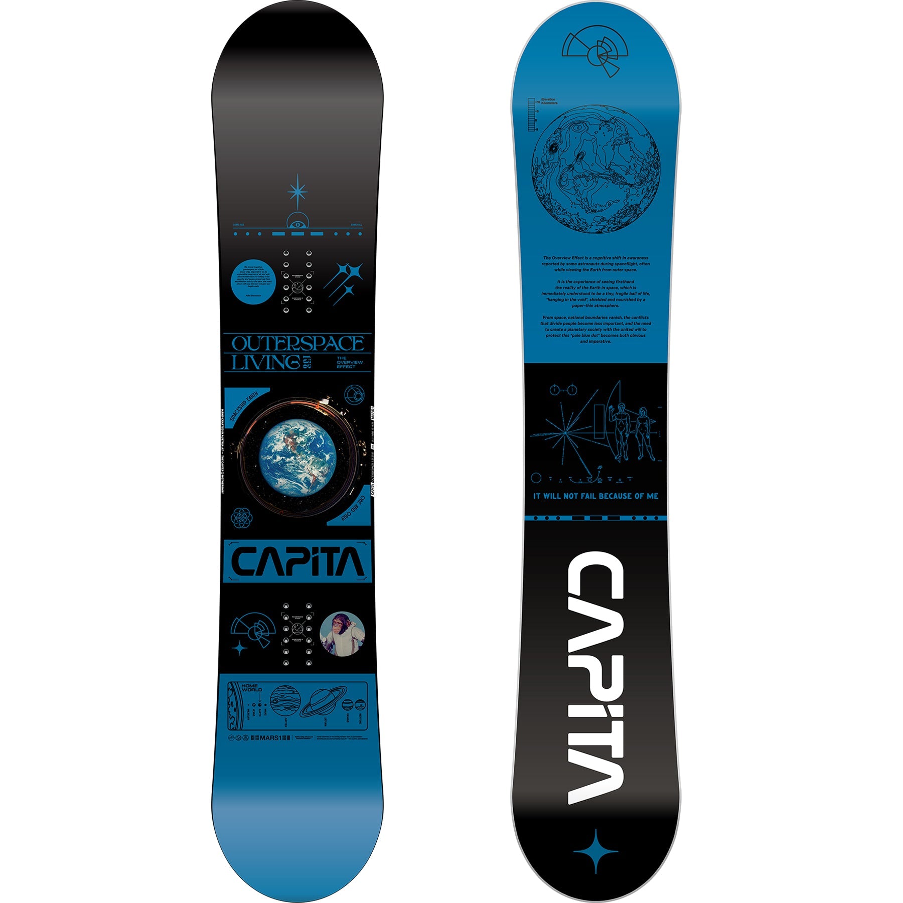Capita Outerspace Living 2023 | Mens Snowboards Australia