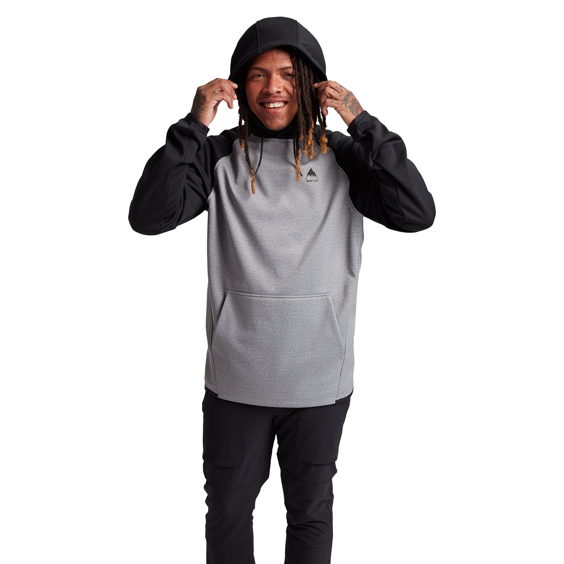 Gray Heather / True Black