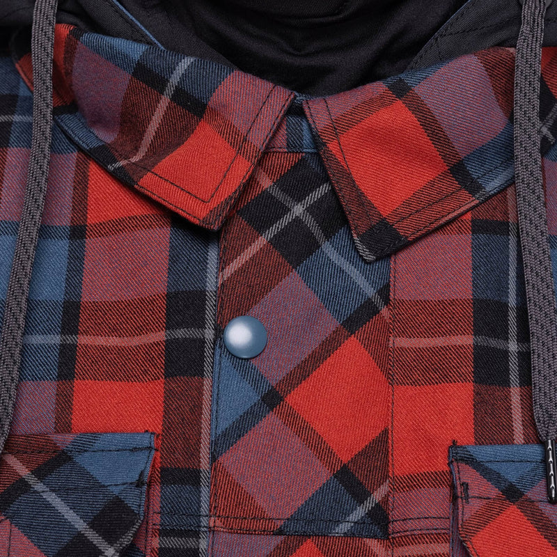 Brick Red Plaid