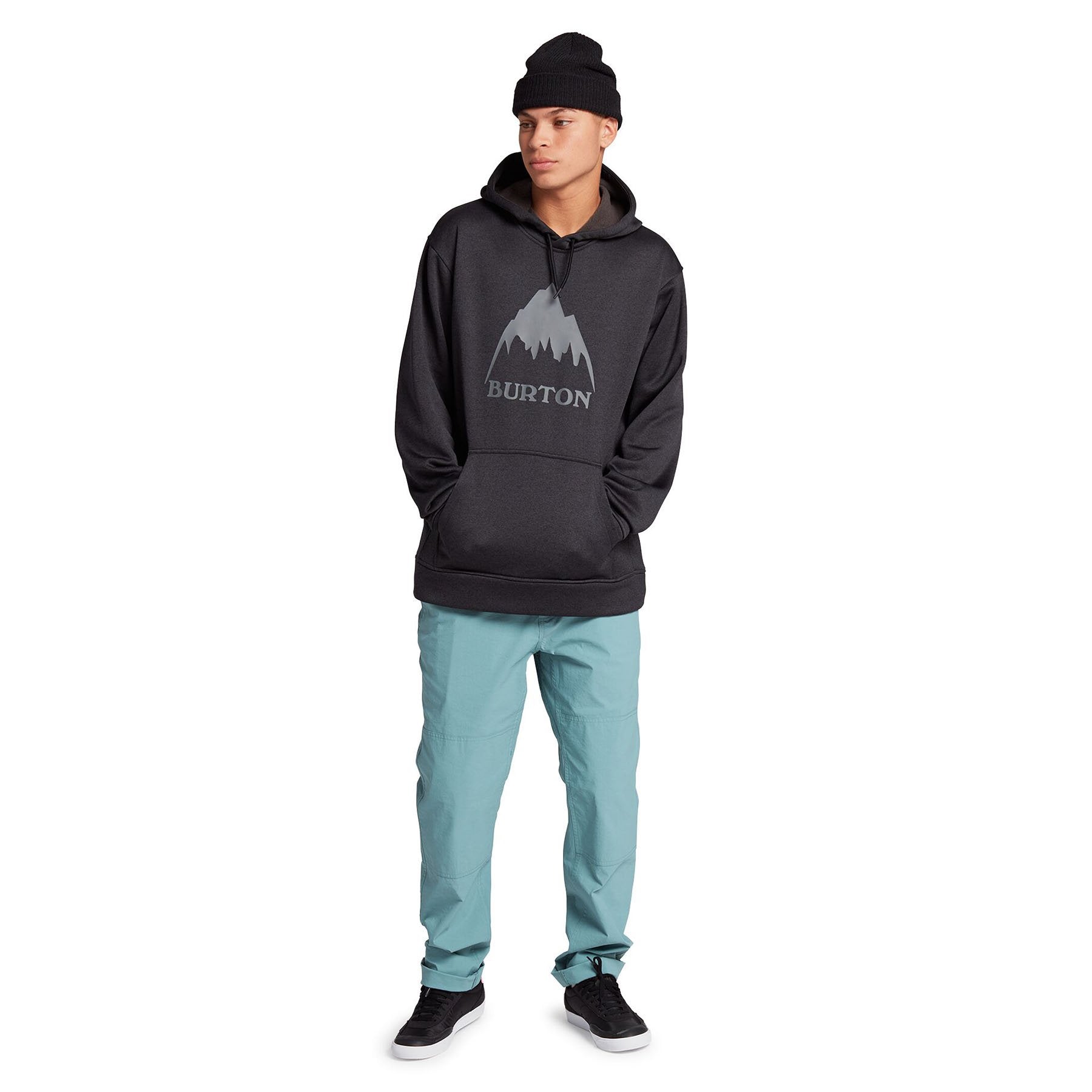 Burton Mens Oak Pullover Hoodie | Mens Snow Hoodies Australia