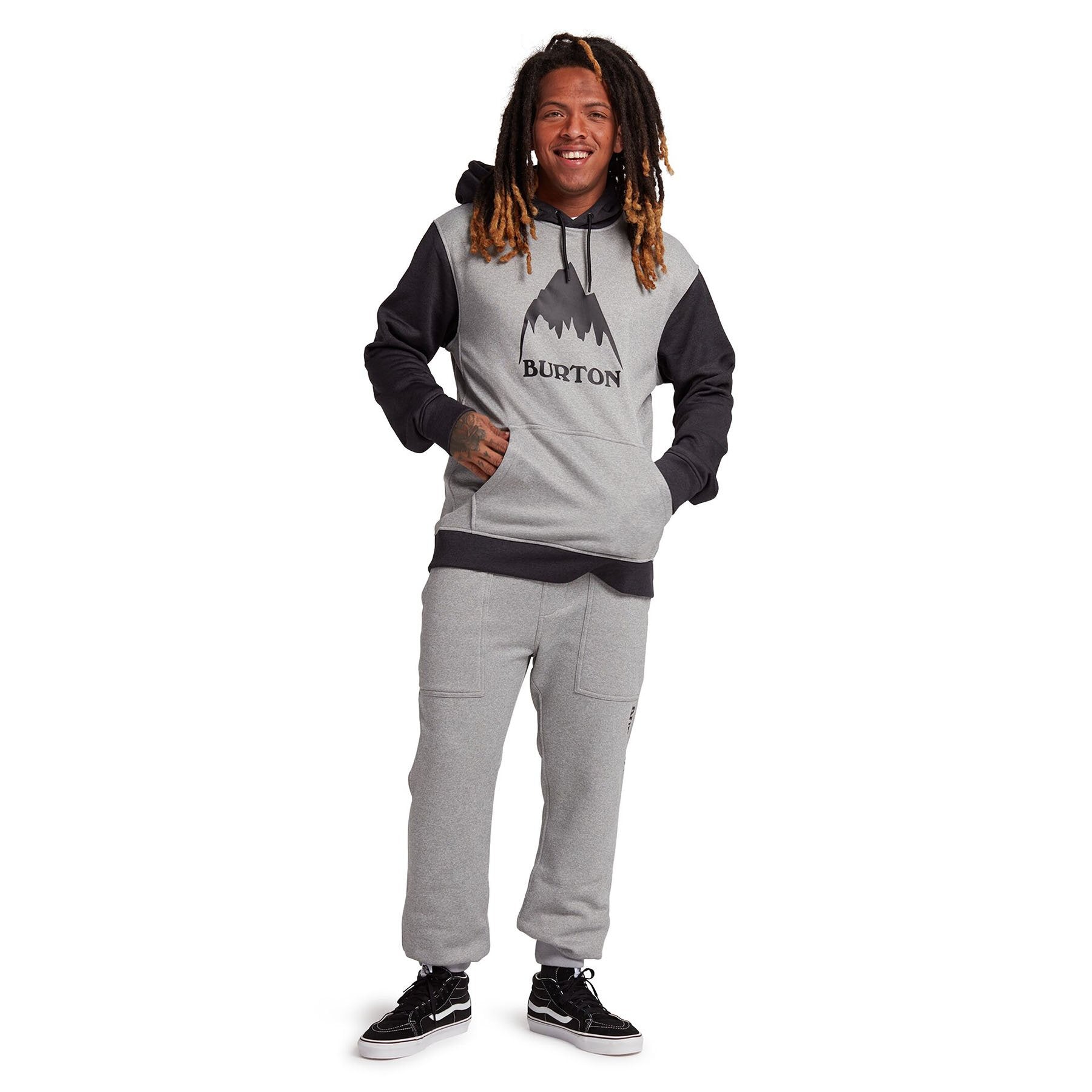 スノーボード Burton Oak Seasonal Pullover Fleece L Burton Mens Oak Pullover Hoodie | Mens Snow Hoodies Australia