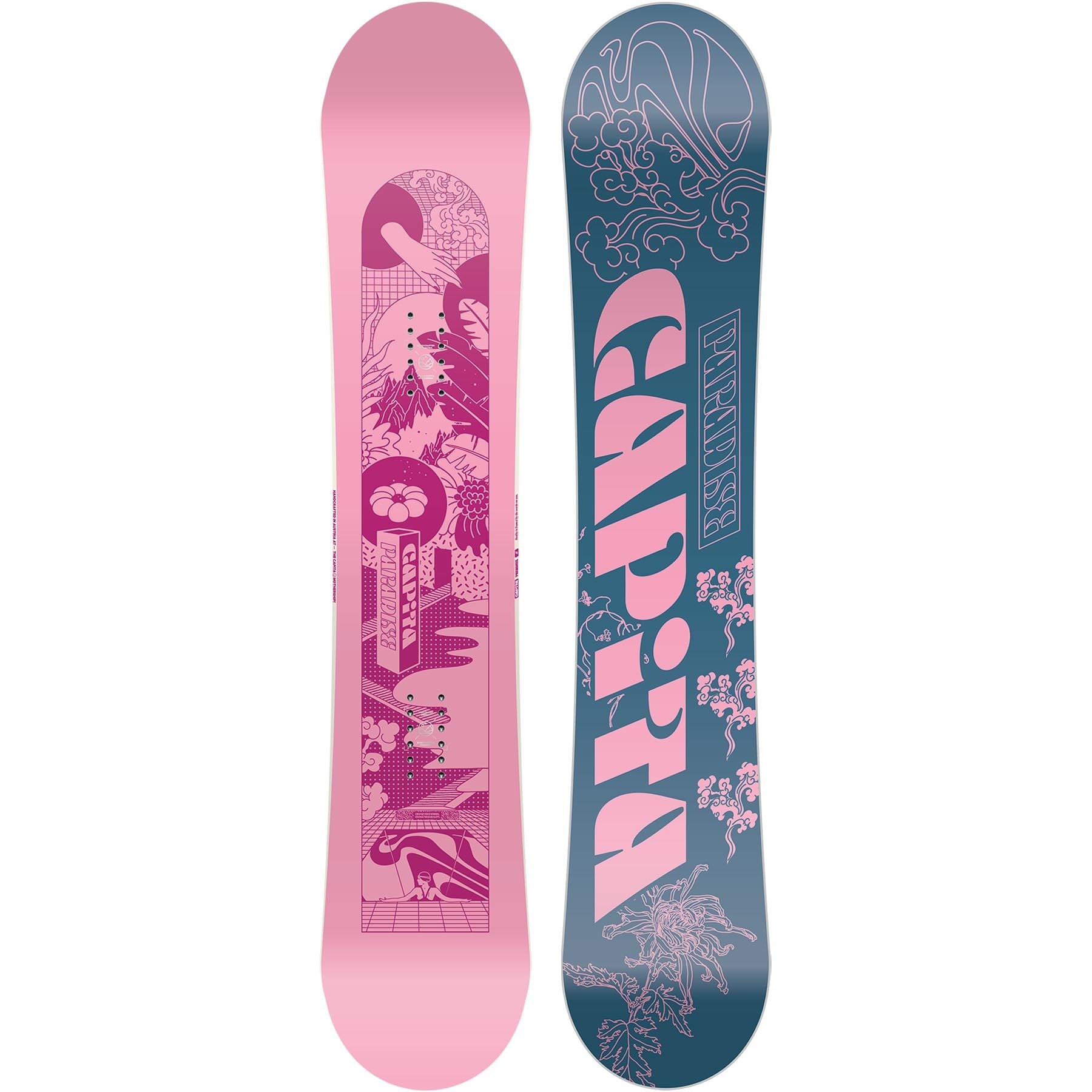 CAPiTA PARADISE 141 × UNION Trilogy M CAPiTA Paradise Snowboard