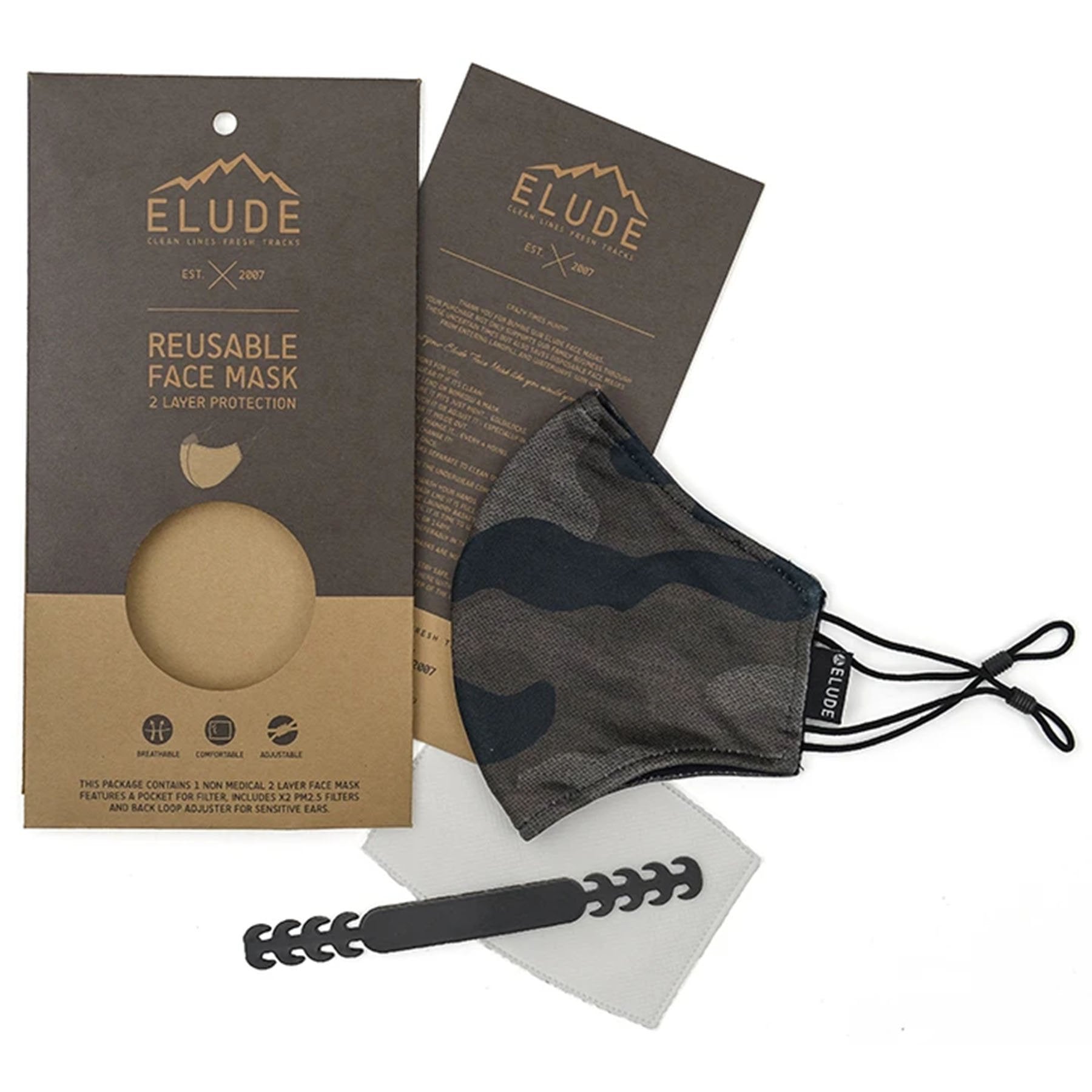 Elude Camo Black Olive