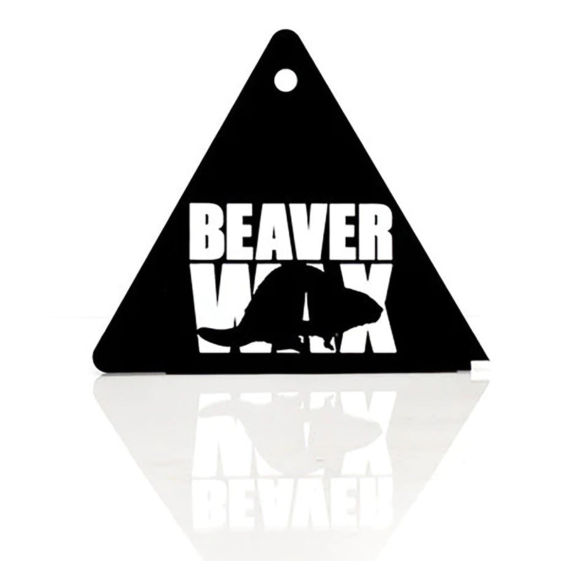 Beaver Wax Triangle Scraper