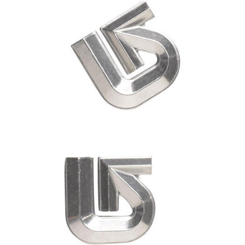 Burton Aluminium Logo Mat Silver Snowboard Accessories 2016