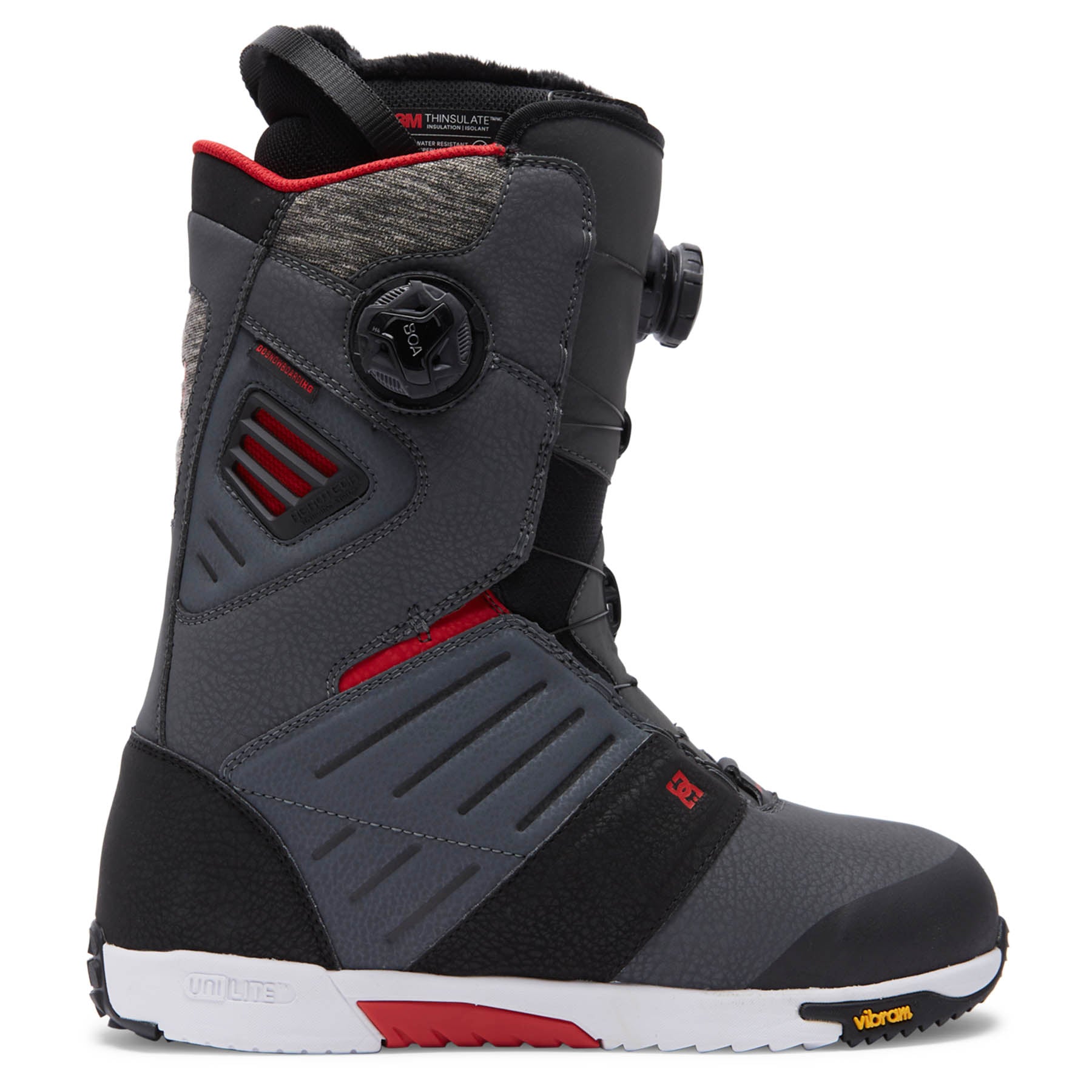 Grey/Black/Red