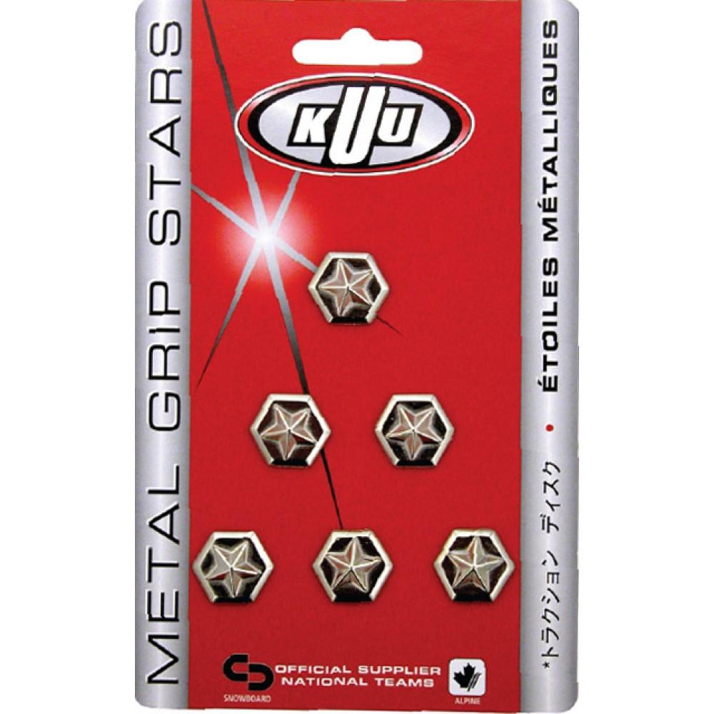 KUU Metal Grip Stars Silver Stomp Pad Snowboard Accessories Australia