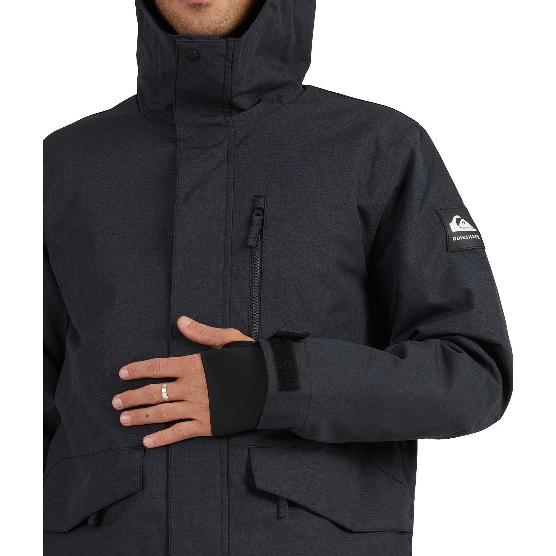 Quicksilver Mission Solid Jacket 2024 Mens Snowboard Jackets