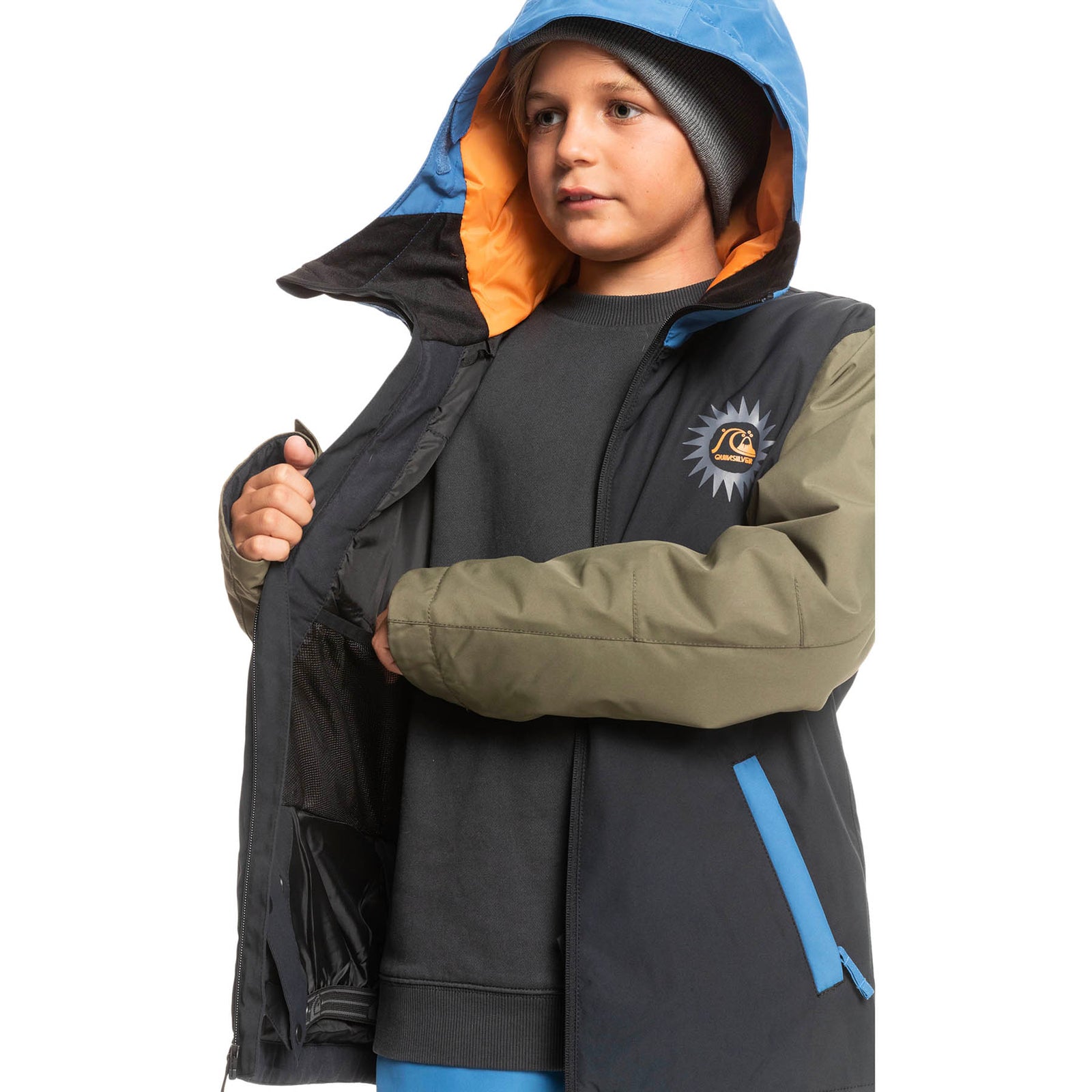 Quiksilver In The Hood Youth Jacket 2023 Youth Snowboard Jackets