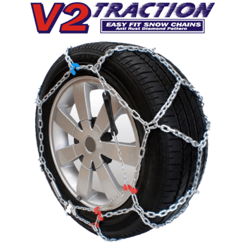 V2 Traction 2WD Easy Fit Car Snow Chains Australia