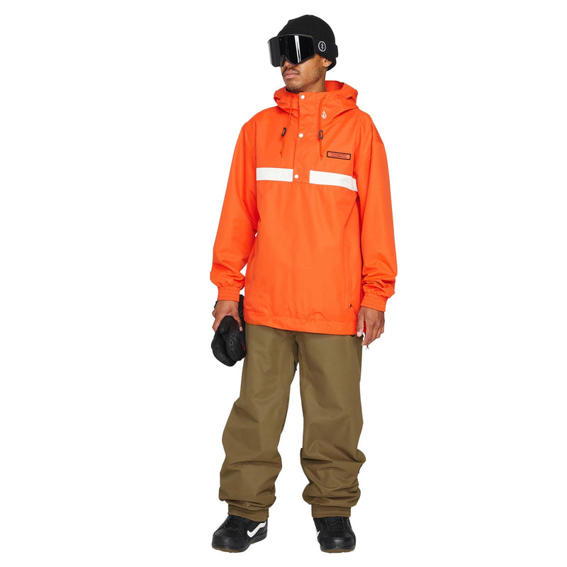 Orange snowboard jacket sales
